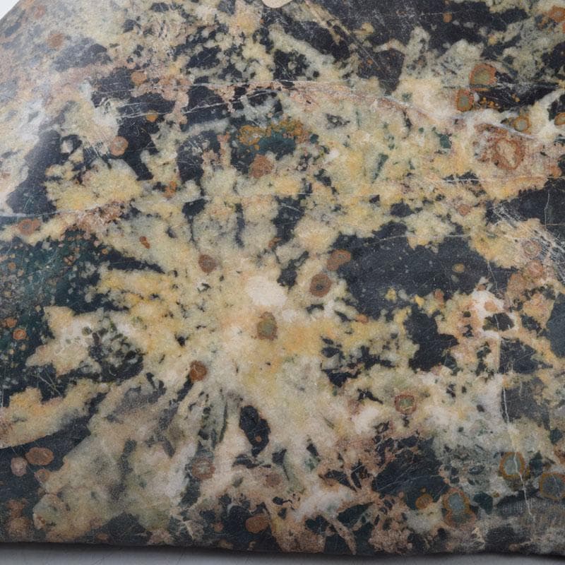 天然石　鑑賞石　菊花石　置物　重さ約1162g　N　8802