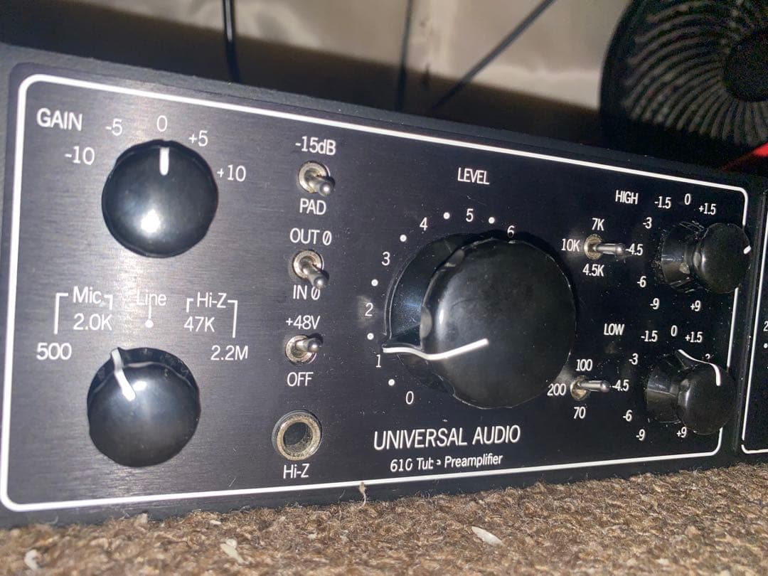 美品UNIVERSAL AUDIO LA-610 MK2 MkII 動作完全