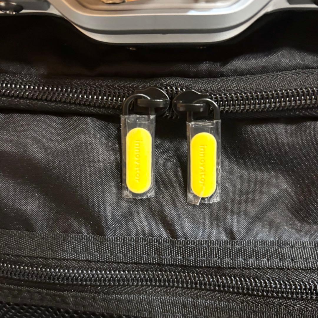 【美品】innovator アルミスーツケース スターリングシルバー 42L