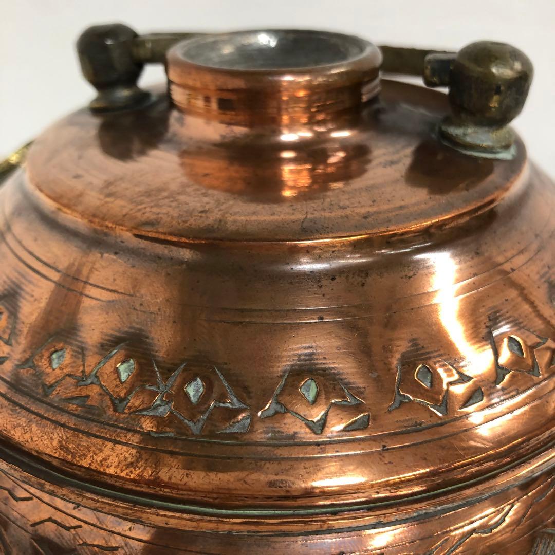 【現状品】真鍮製お弁当箱2段　アンティーク　インテリア　ビンテージ