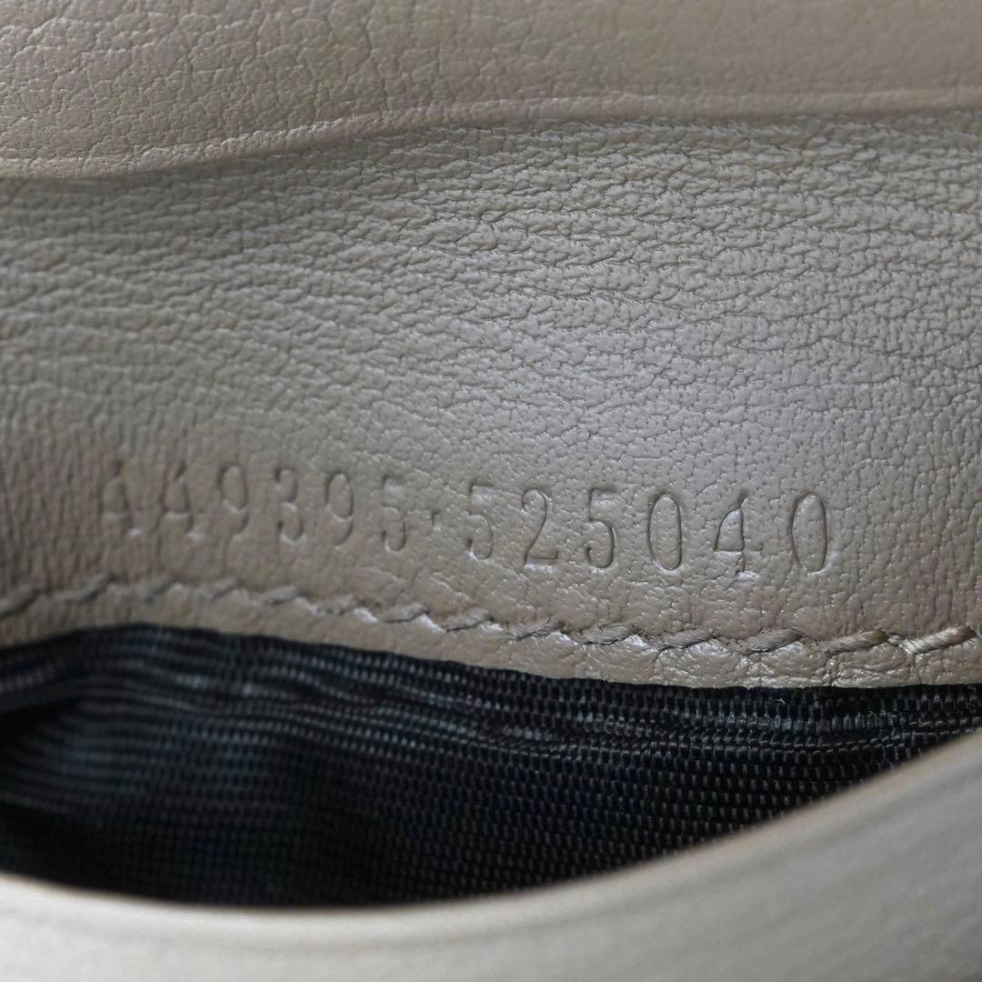 ✨未使用展示品　GUCCI ミニ財布　マイクロGG インターロッキング　ベージュ