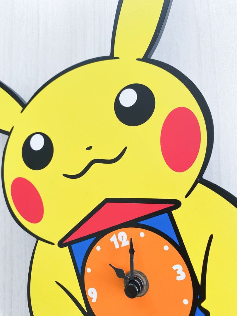 ポケモン ピカチュウ しっぽをふりこ時計 壁掛け時計