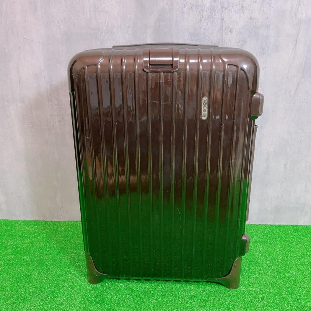 リモワ サルサデラックス 33L 機内持ち込み 2輪 TSAロック 茶色