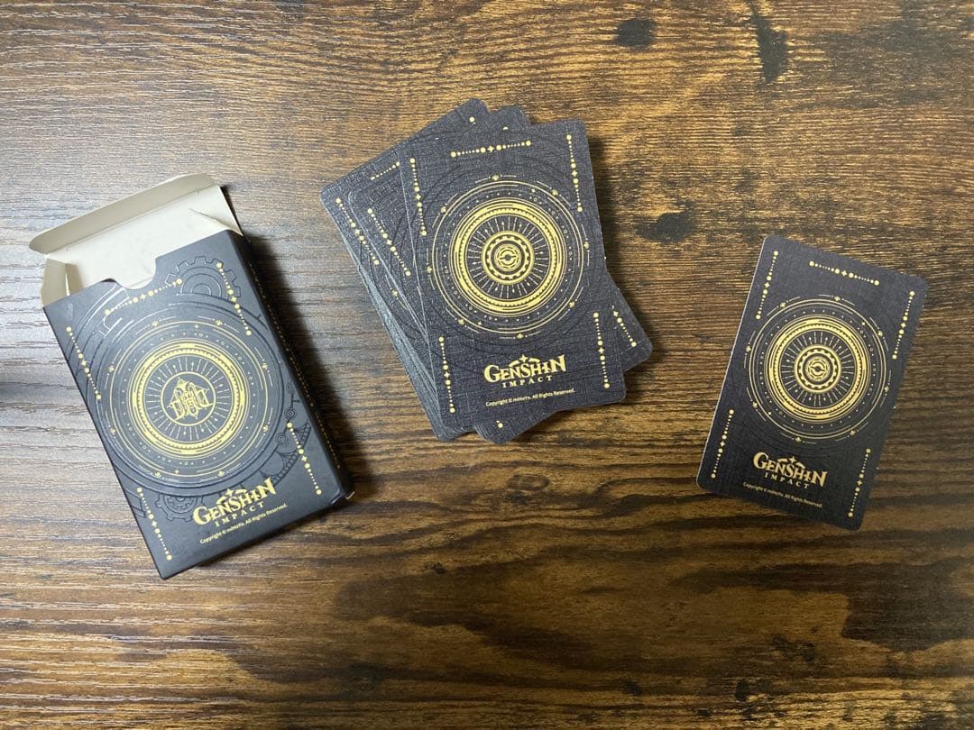 【稀少】原神　アメリカ　NYCC2023限定　　トランプワンセット