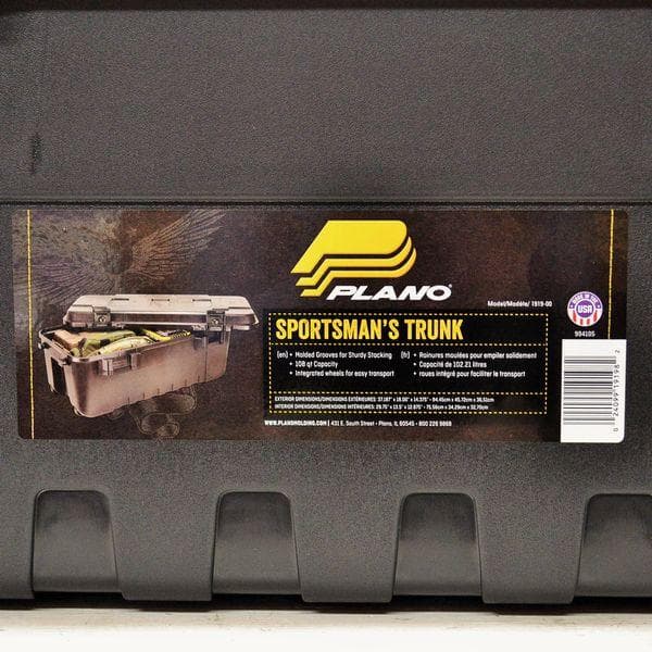 訳あり新品★プラノ★1919ラージスポーツマントランク（102L・ブラック）