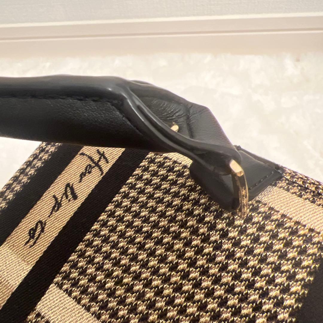 herlipto Jacquard Vanity Bag ゴールド