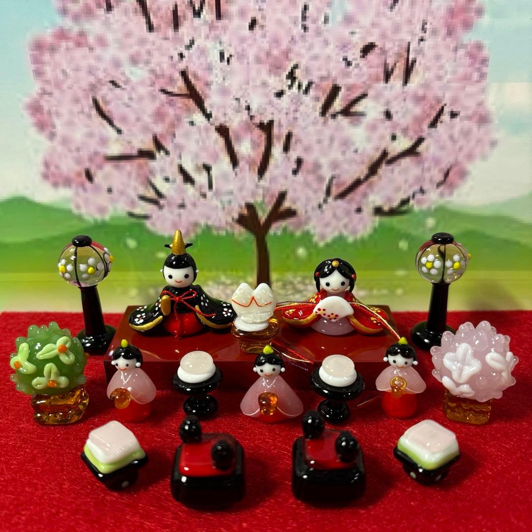 マミー　ガラス細工　ミニチュア