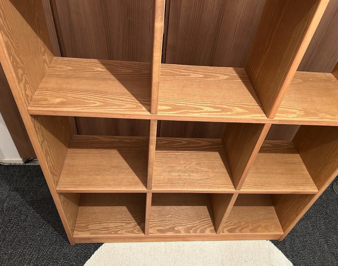 オープンシェルフ 3段3列【ノラ／マム／ ローゼルシェルフ】