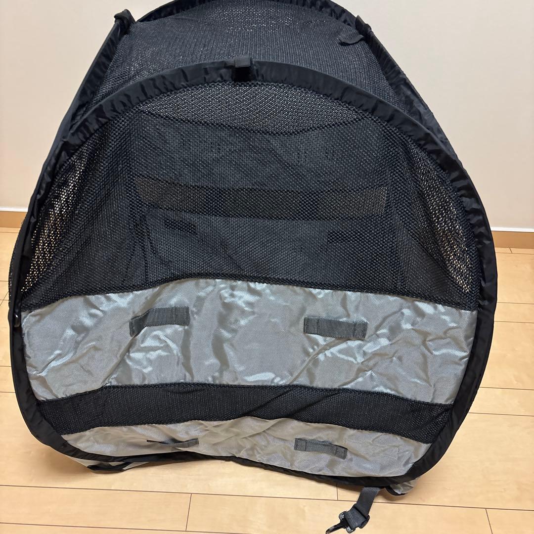 DOGBAG ブラック メッシュキャリーバッグ