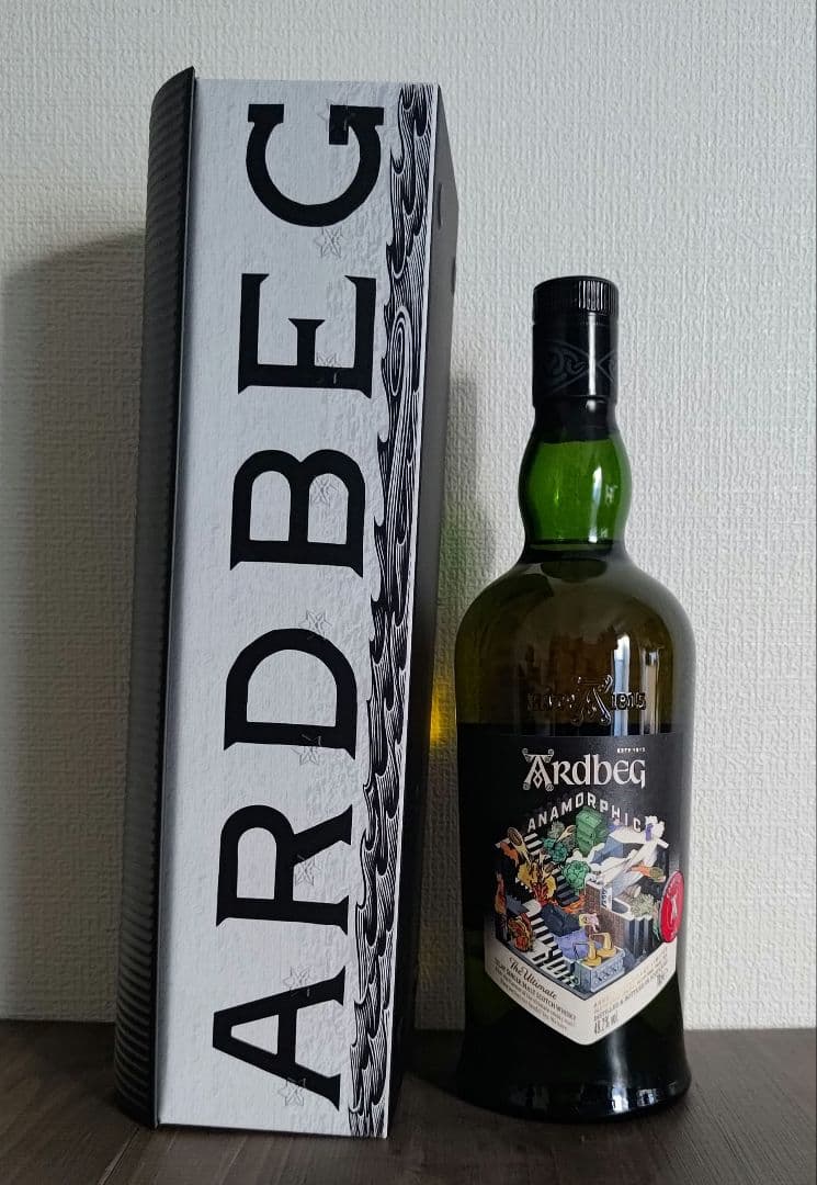 【未開栓】Ardbeg アードベッグ アナモルフィック ギフトボックス付き