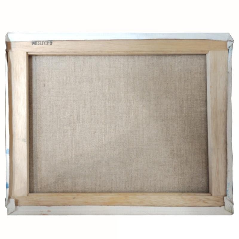 ☆青野昌勝☆「湿原と灯台（仮題）」油絵　F6号