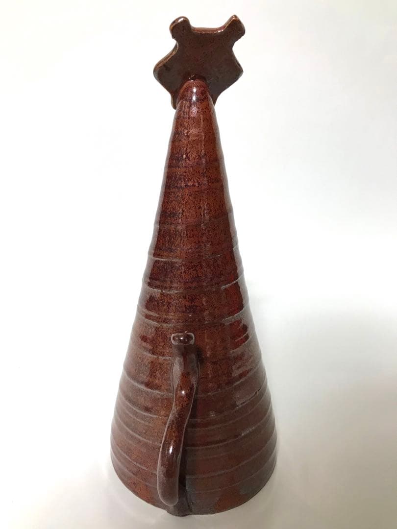 【送料込・豊山作】信楽焼　虎　トラ　置物　タイガー　アート　オブジェ