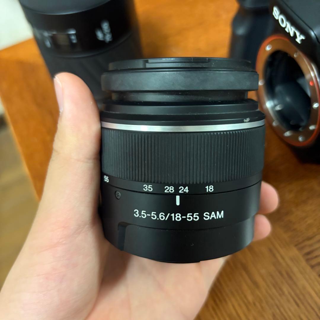 デビューに最適　SONY a200 ソニー　レンズフルセット