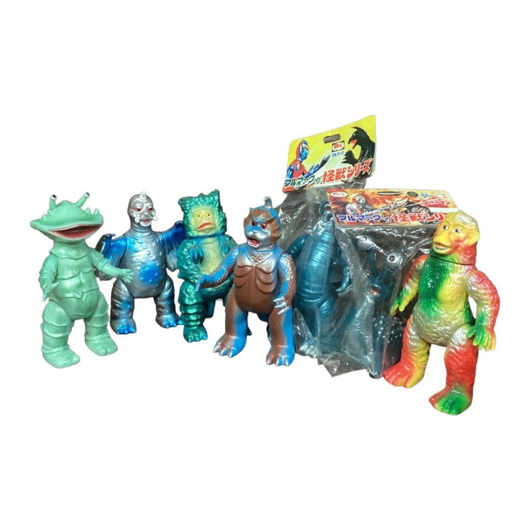 ブルマァク ウルトラQ怪獣7体セット　バラ売り値引不可　レアカラー有り現状渡し