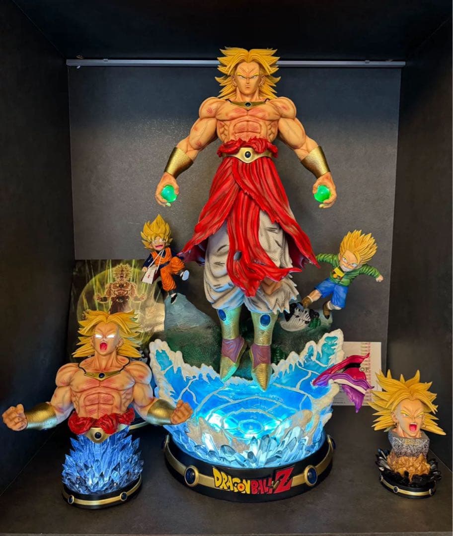 ドラゴンボール ブロリー ガレキ ガレージキット スタチュー X②⑦