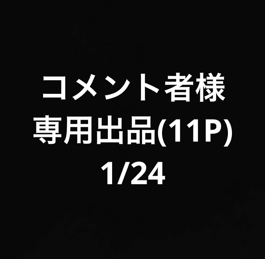 コメント者1/24 大11