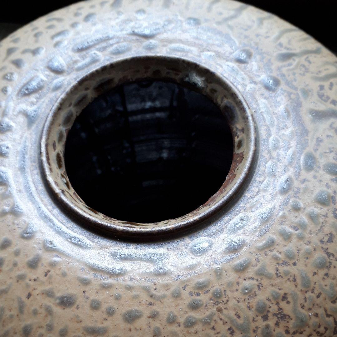 小石原焼き(雪山)の壺