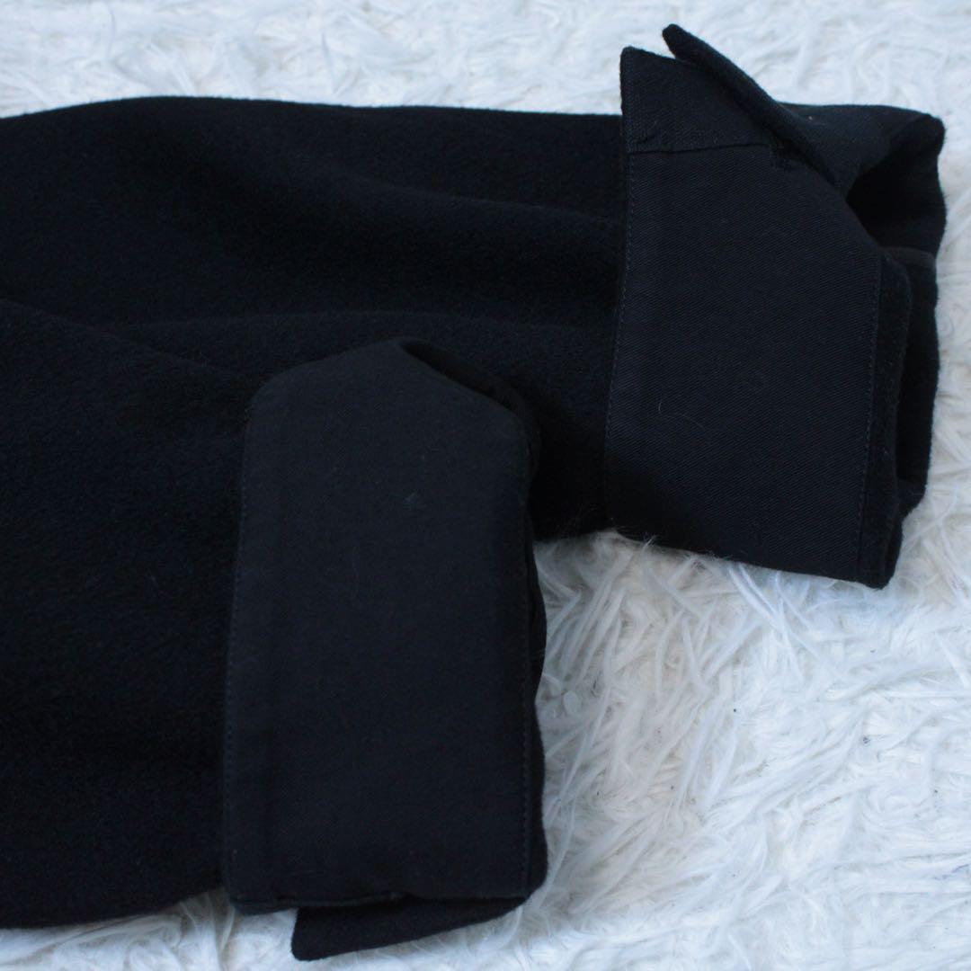 美品 21AW IRENISA NURSE COAT カシミヤ混 ブラック 3