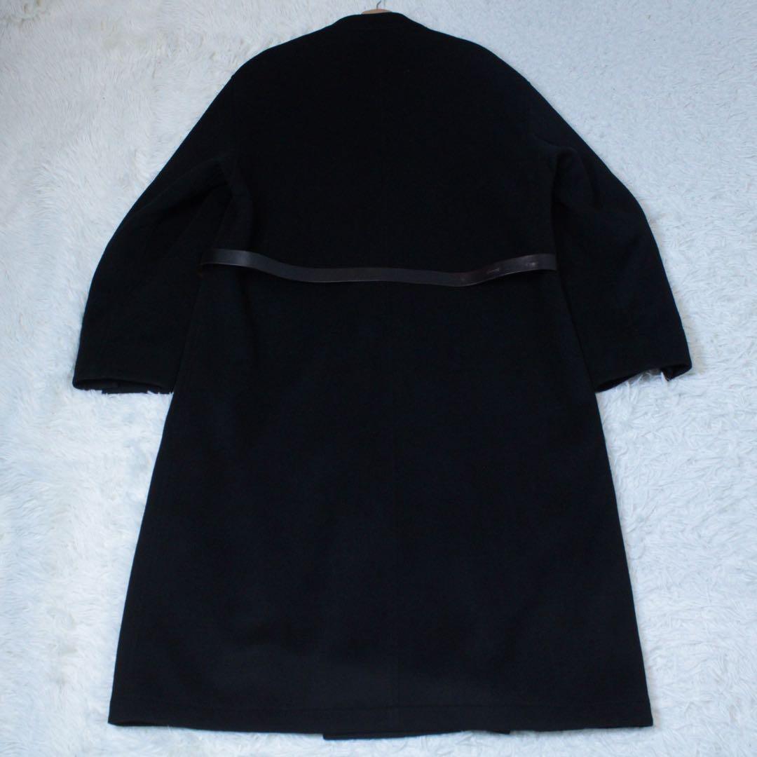 美品 21AW IRENISA NURSE COAT カシミヤ混 ブラック 3