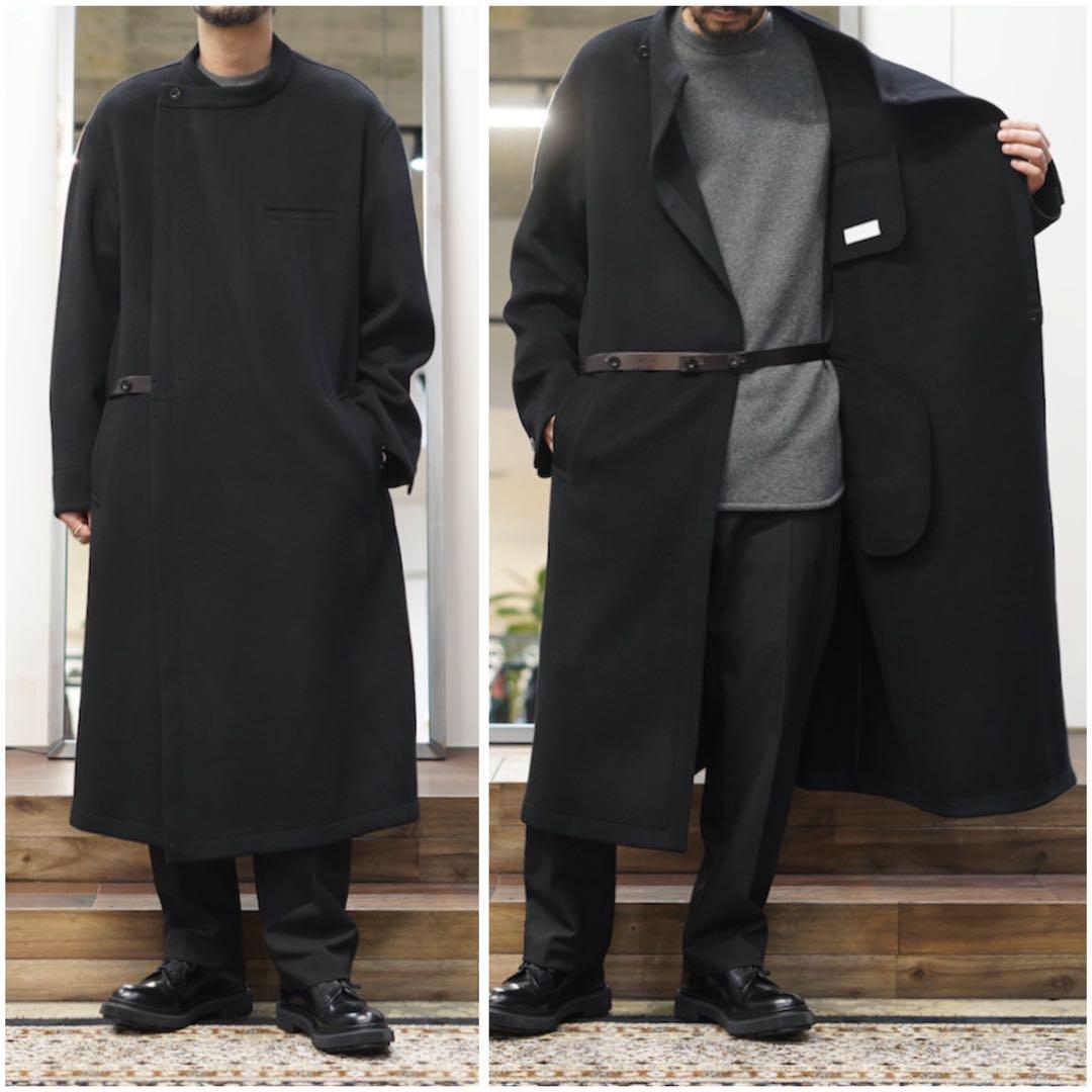 美品 21AW IRENISA NURSE COAT カシミヤ混 ブラック 3