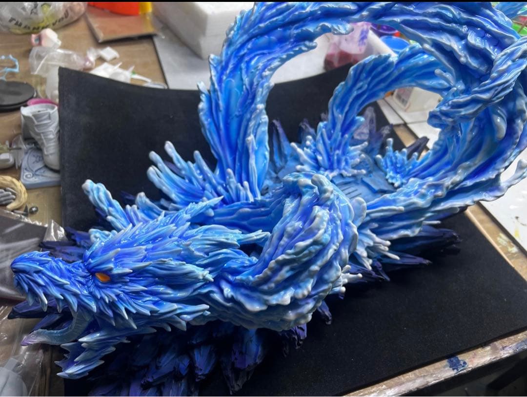 NARUTOナルト　飛雷神斬り　千手扉間　ガレージキッド　フィギュア　完成品