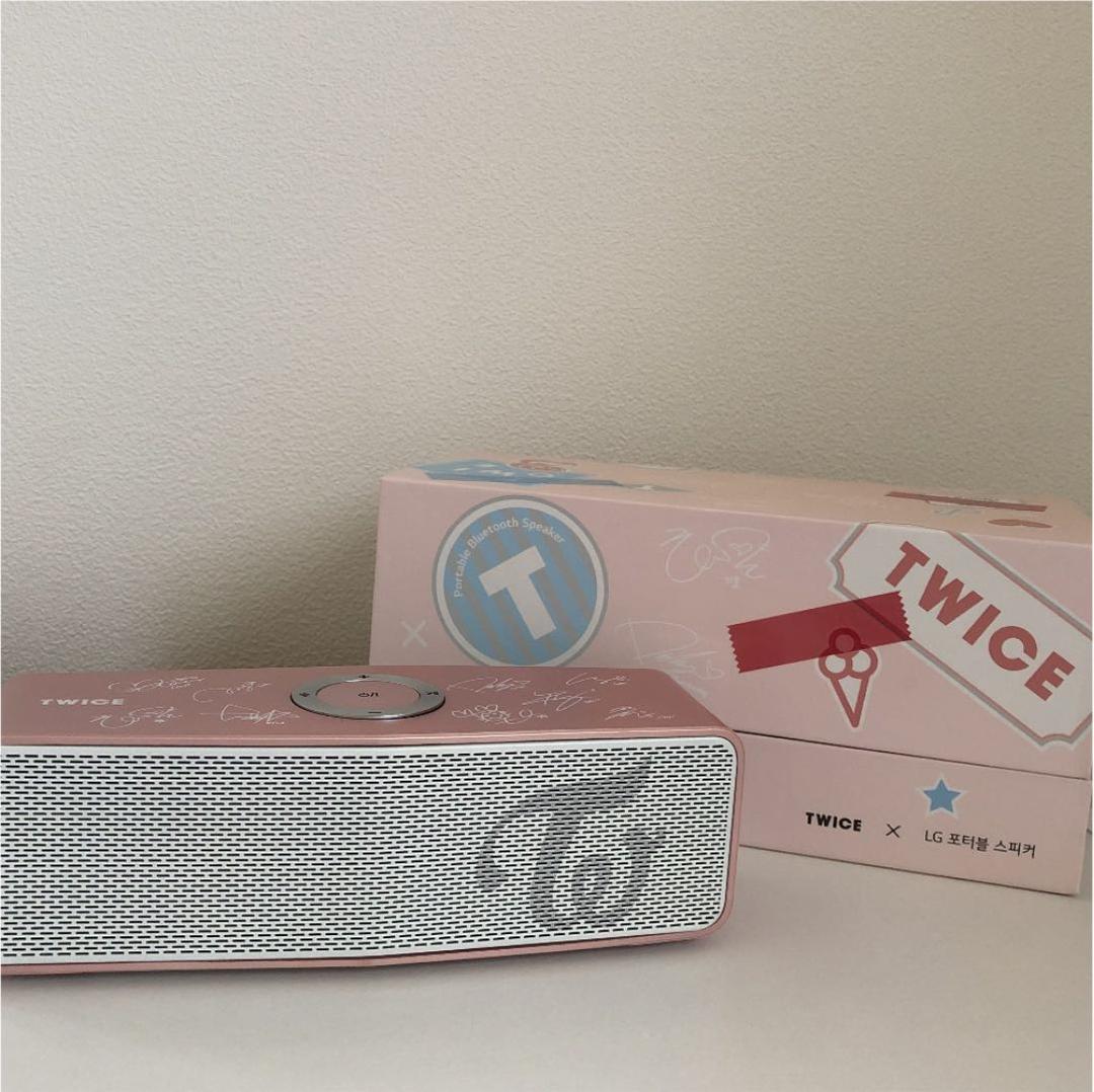 世界3000台限定　TWICE LGコラボ Bluetoothスピーカー