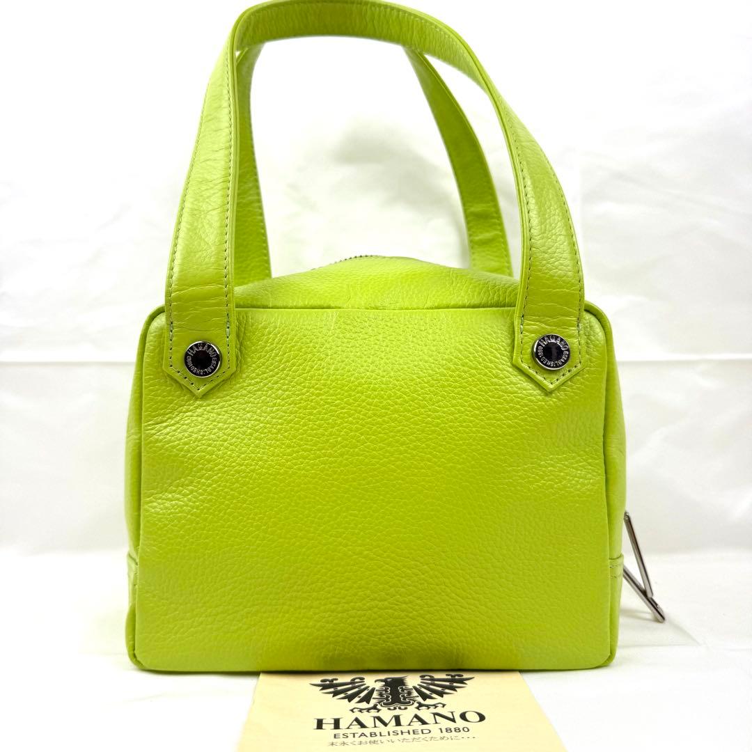【美品】 HAMANO 濱野皮革工藝 皇室御用達 カリーノ キューブ型