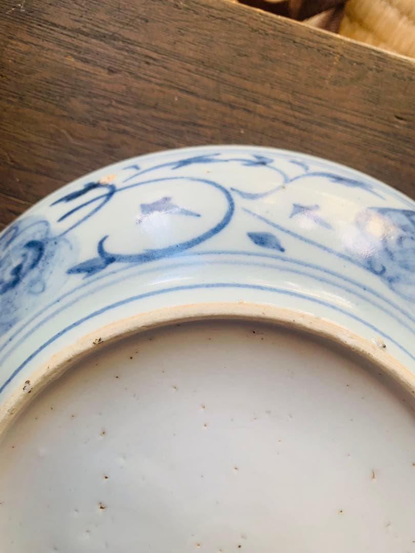 中国明時代早期染付お皿