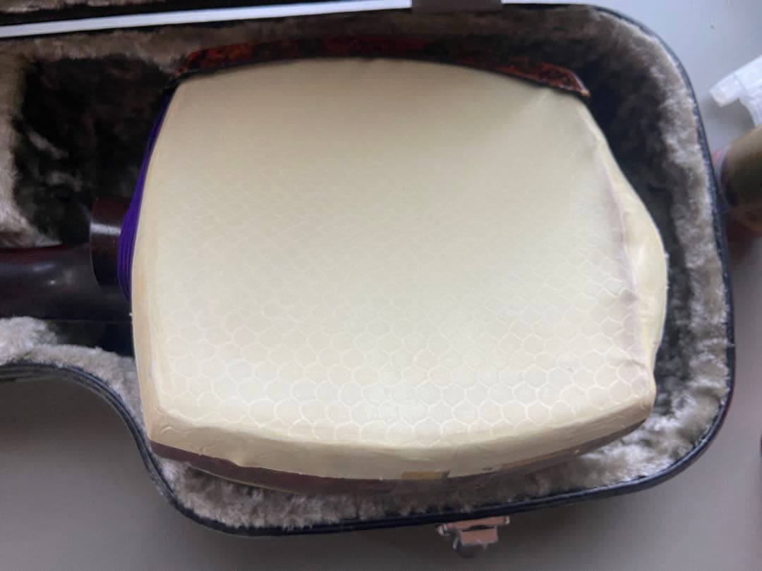天*水様 三味線　ハードケース付き　津軽三味線？