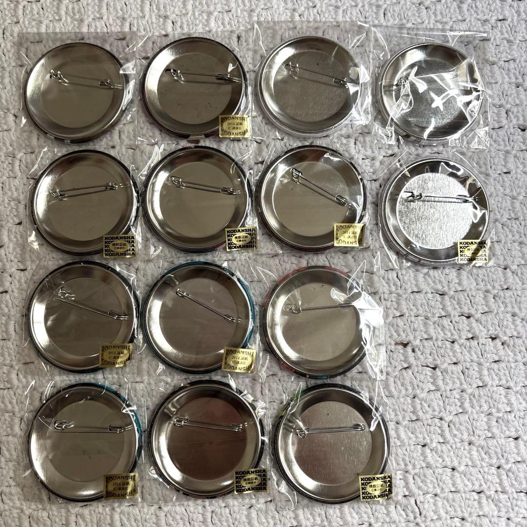 物語シリーズ　ウエダハジメ　缶バッジ　まとめ売り