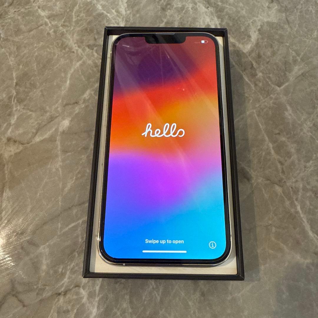 【値下げ可】iPhone13pro_128GB_シルバー