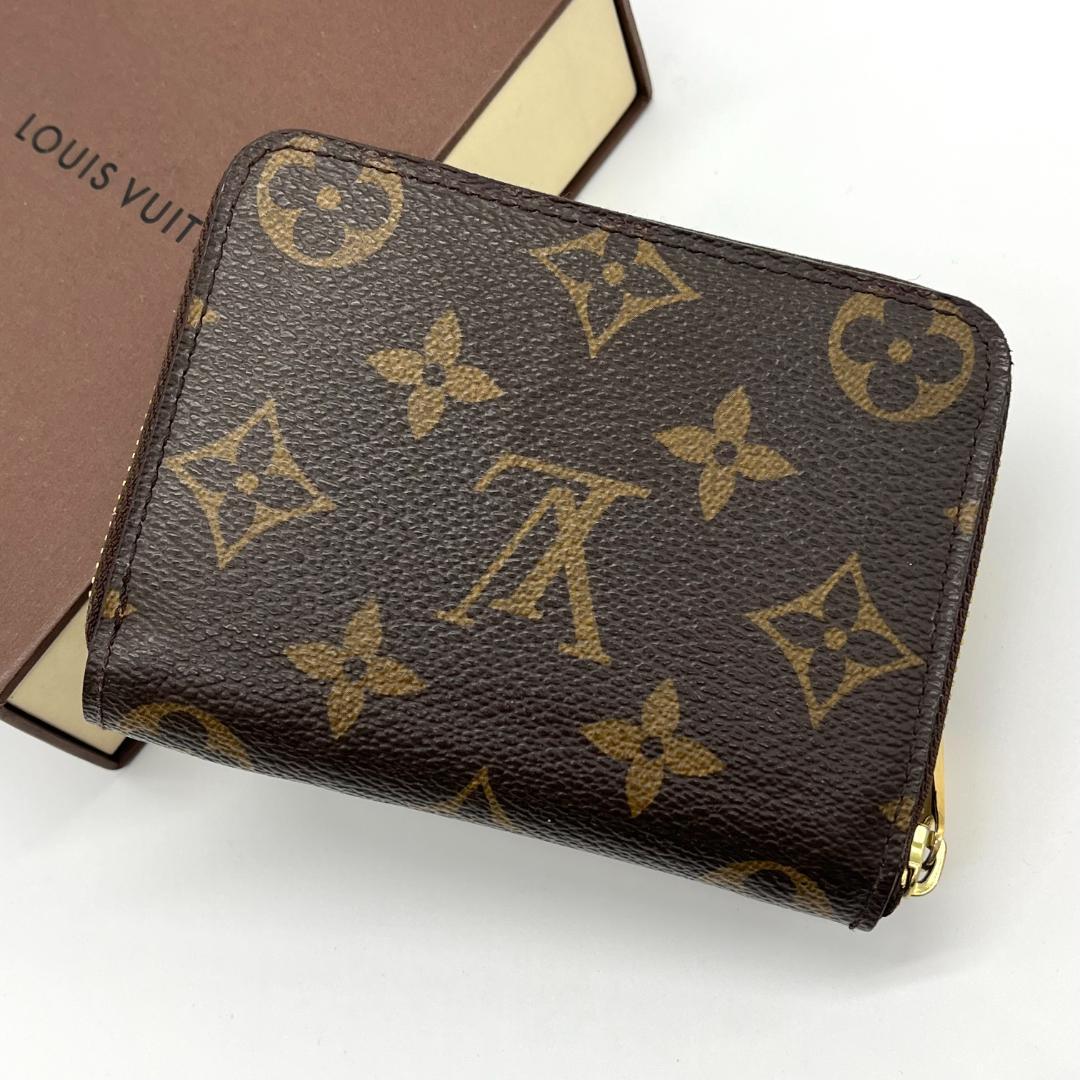 ルイヴィトン　ジッピー　パース　モノグラム　小銭入れ　箱