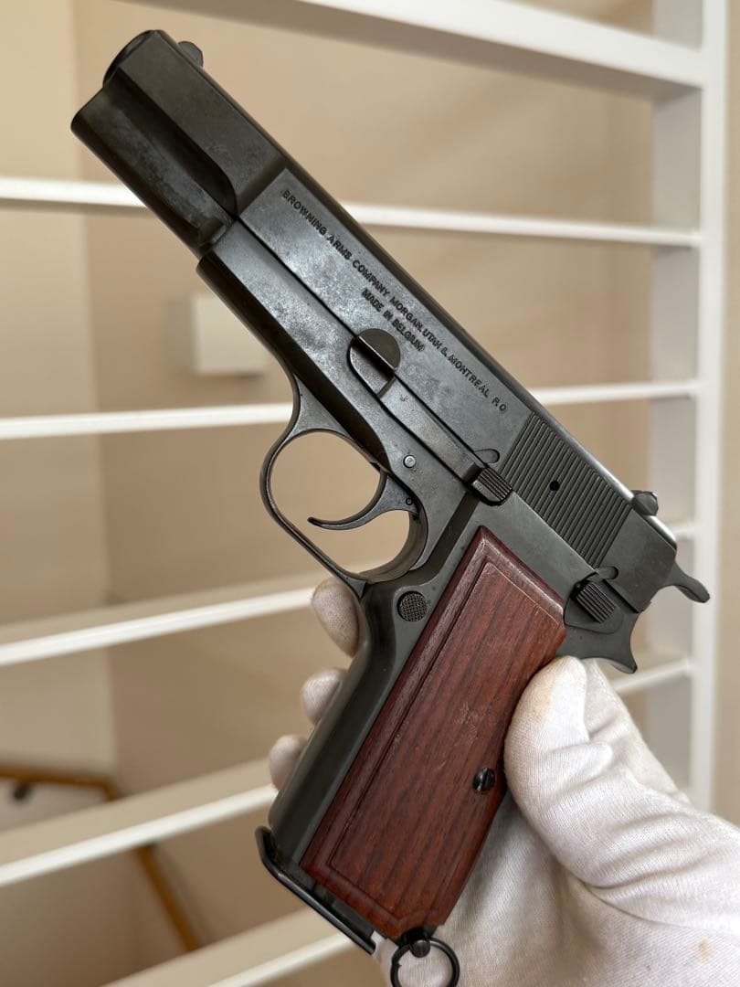 マルシン ブローニング ハイパワー HW 木製グリップ モデルガン マルイ