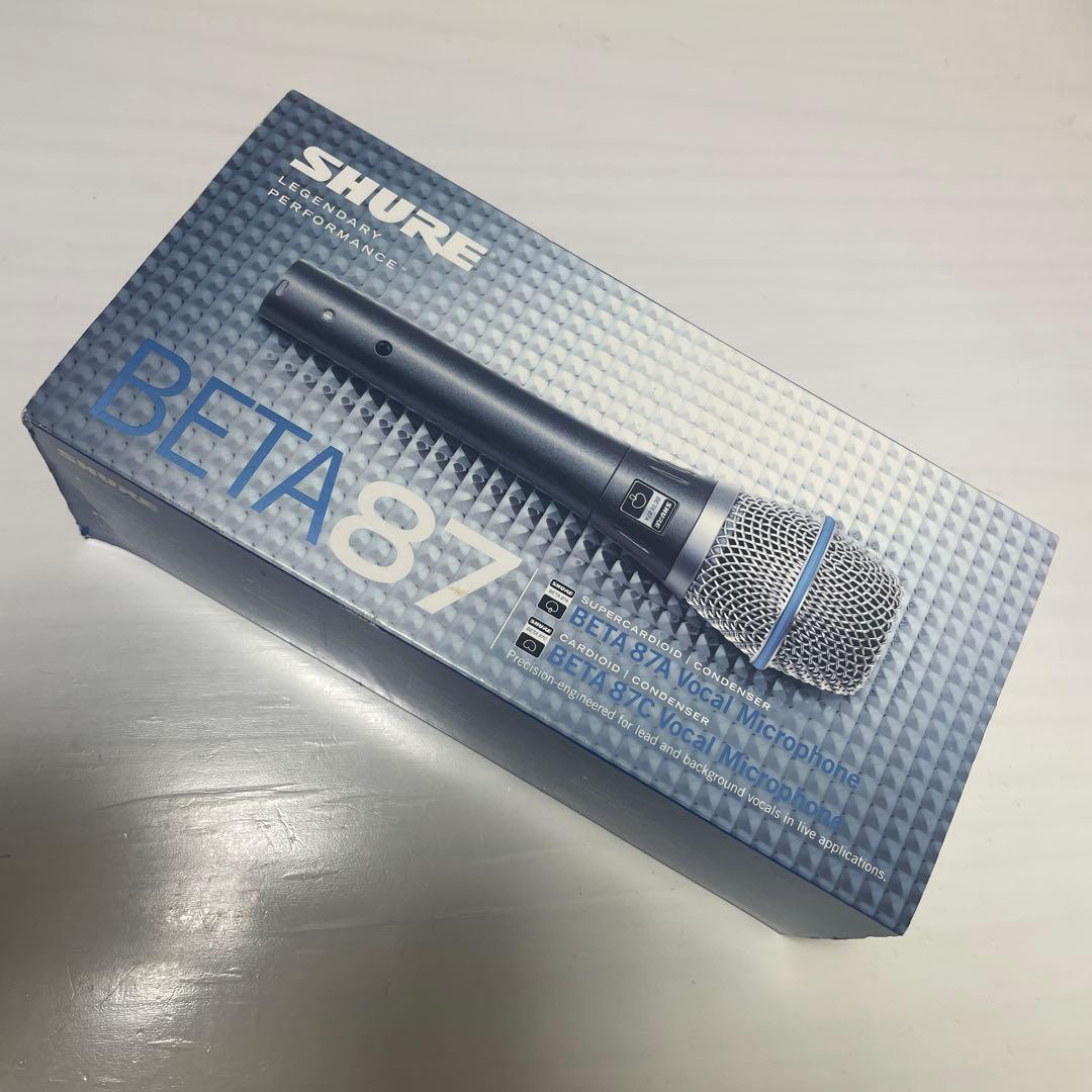 SHURE BETA87 コンデンサーマイク