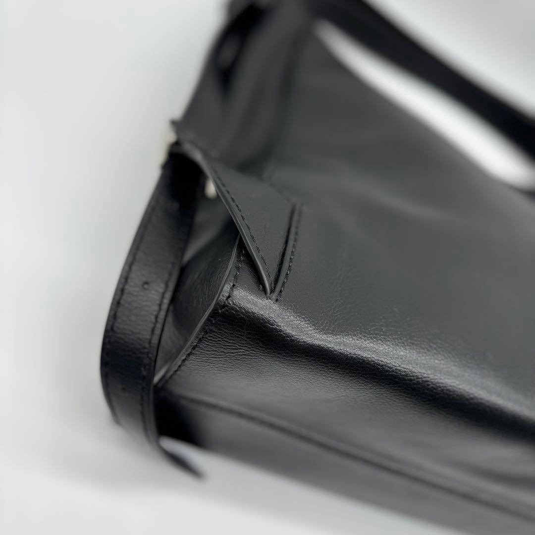 新品同様✨MOTHERHOUSE 2WAY レザー ショルダーバッグ ブラック