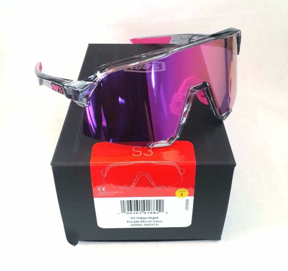 最新版 100% S3 Tokyo Night ワンハンドレッド サングラス