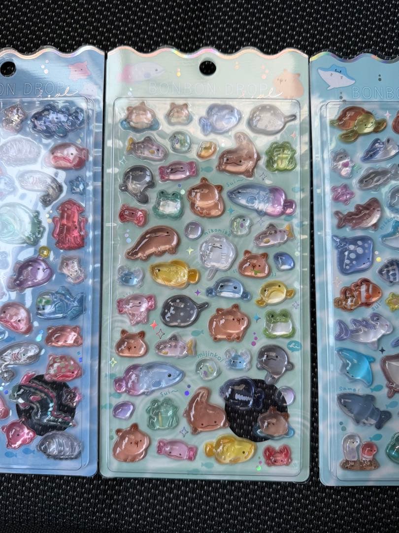 ボンボンドロップシール　水族館限定