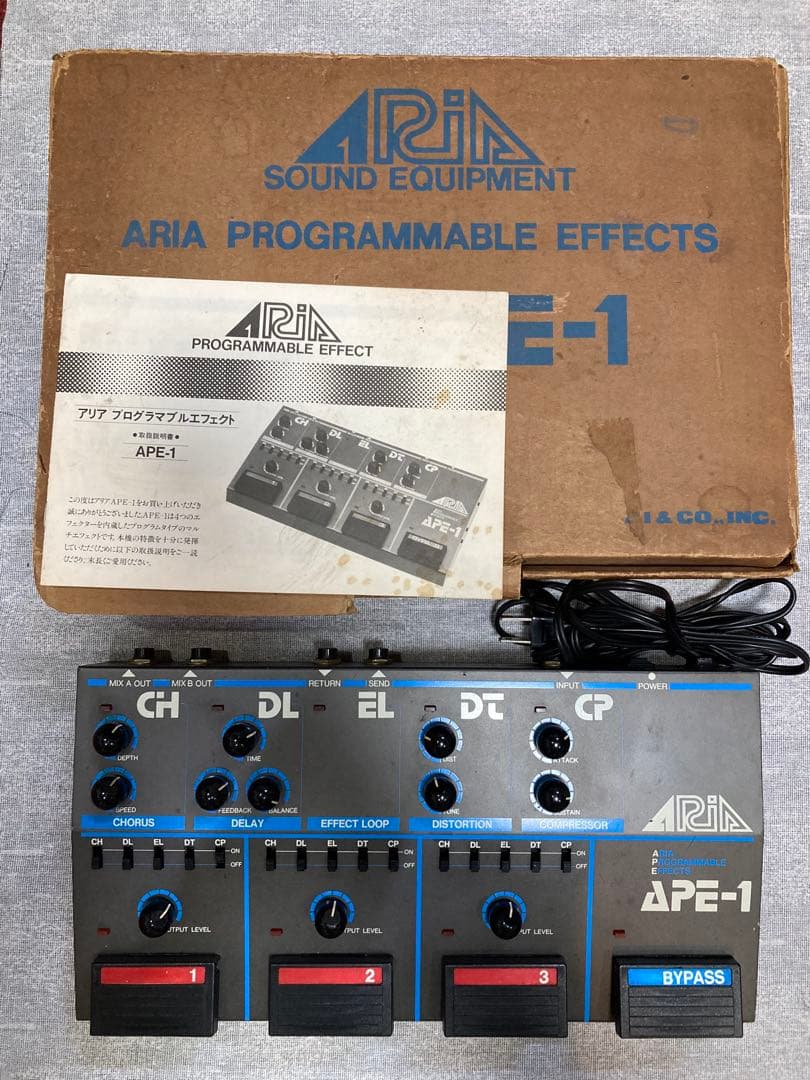 ARIA APE-1 マルチエフェクター 日本製