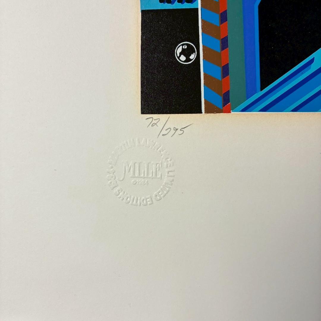 美品 ヒロ・ヤマガタ「バブル/BUBBLES」シルクスクリーン 大作 直筆サイン