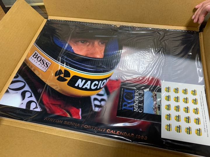 新品未開封！アイルトン・セナ ポートレート カレンダー ⚠️説明文必読！