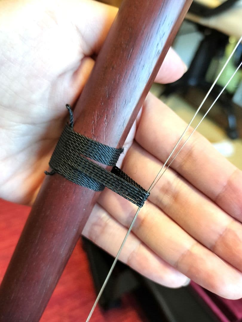 付属品充実！二胡本体と一式 ケース・教本DVD付き