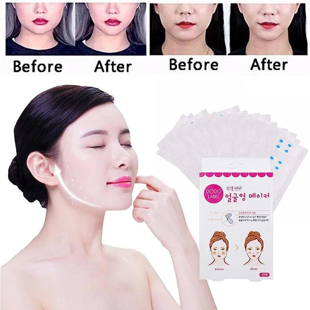 ゆかりん♪韓国発　小顔テープ　たるみ、しわ補正！輪郭アガル↑　SNS