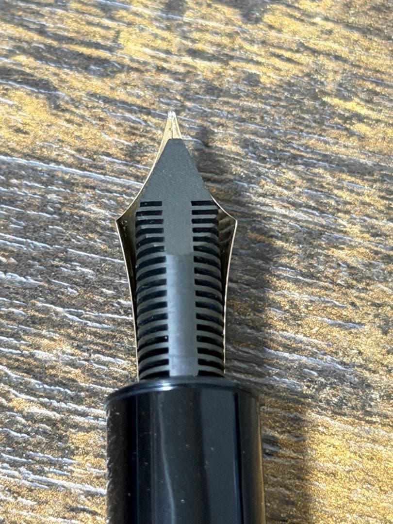 筆記確認&洗浄済　1970年代　モンブラン　149 万年筆　中白　インク窓　中字