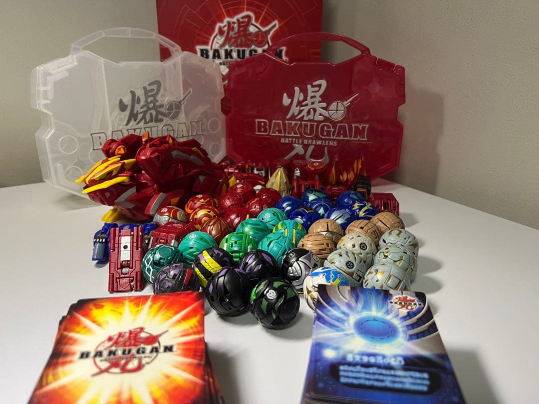 爆丸まとめ売りセット 合計55体＋カード