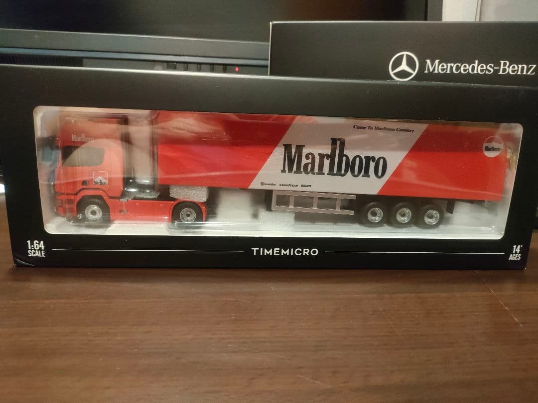 timemicro スカニア コンテナ トレーラー Marlboro