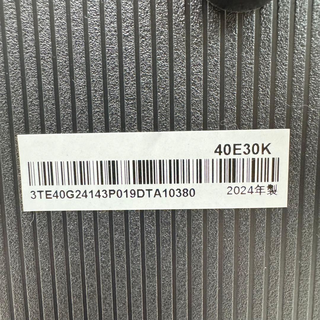 美品！ハイセンステレビ 40E30K 24年製 メーカー保証付き 40型