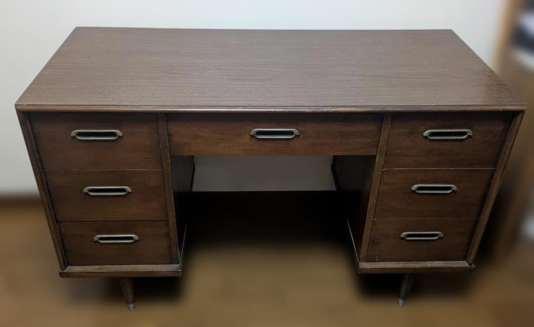 送込！総木！ドレクセルヘリテイジ製米軍将校向けリシェル執務机