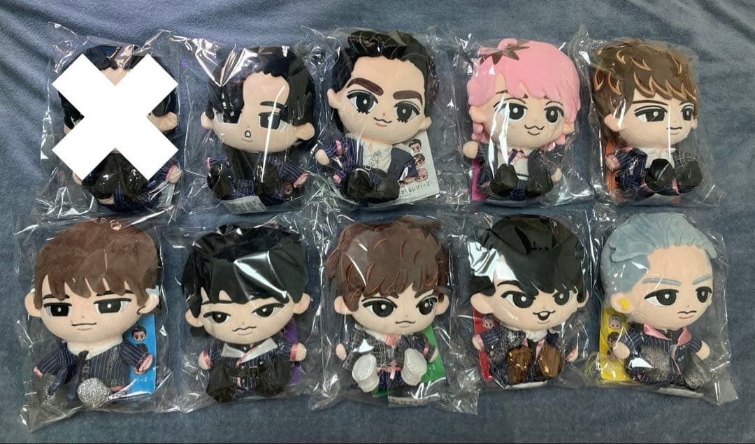  Man すのチル ぶら下がらないシリーズ BIGぬいぐるみ 9人 全員