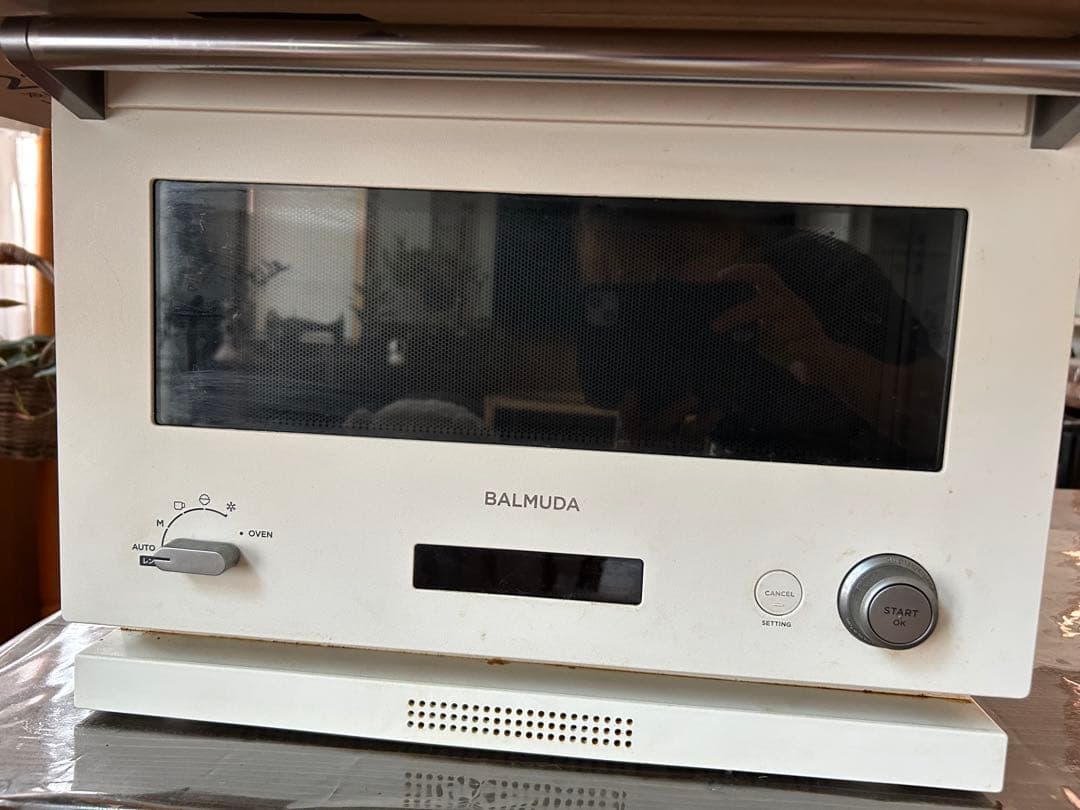 BALMUDA バルミューダオーブンレンジ　ホワイト　ジャンク