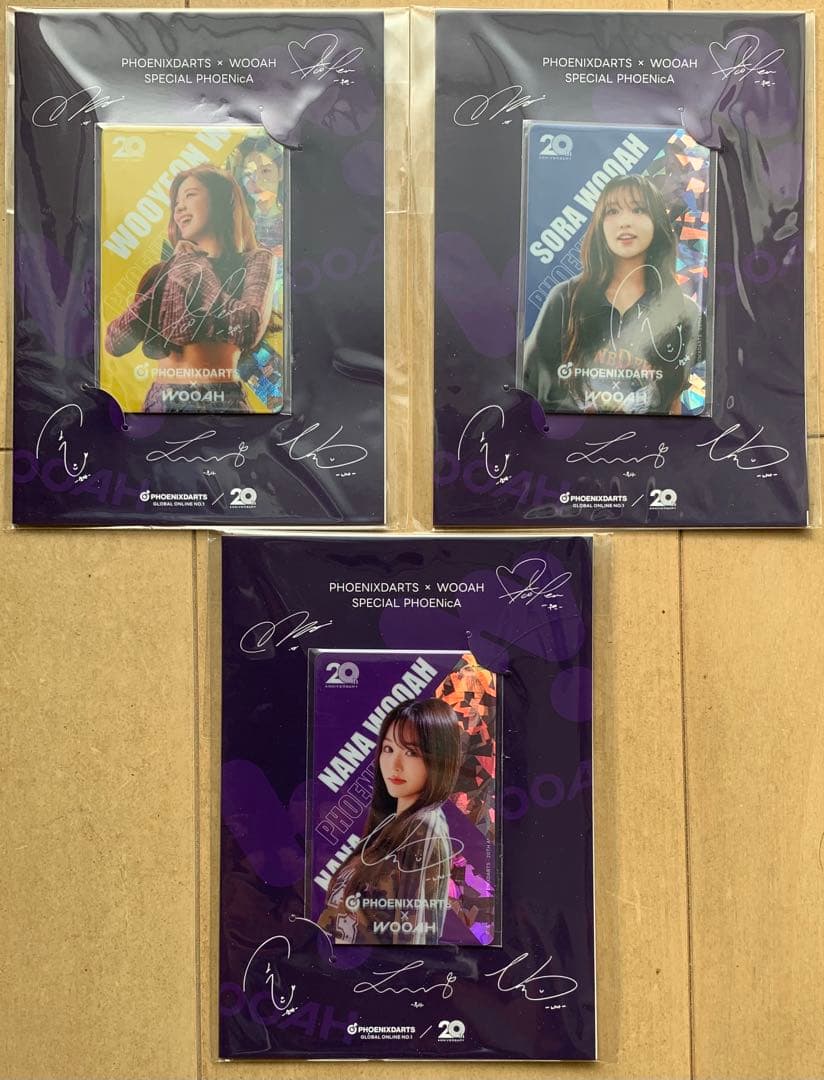 【新品未使用送料込み】PHOENIXDARTS WOODAM 3枚セット